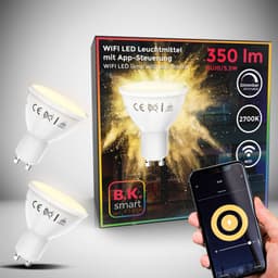 B.K. Licht LED-Leuchtmittel | Weiß