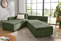 Jockenhöfer Gruppe Ecksofa Madrid | Grün