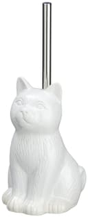 WENKO WC-Garnitur Cat Weiß, Keramik | Weiß