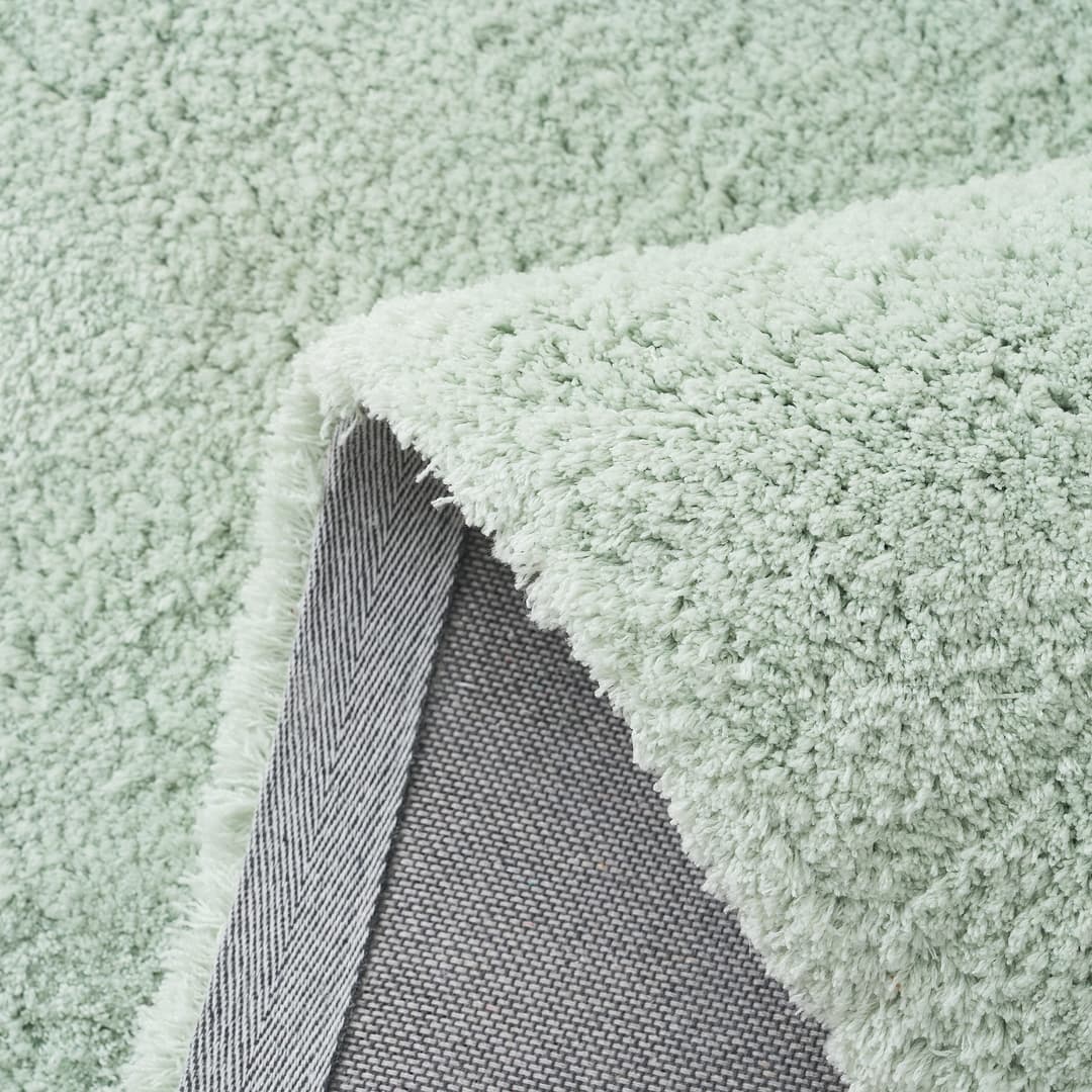 OTTO home Bettumrandung Microfaser Teppich Magong | Grün