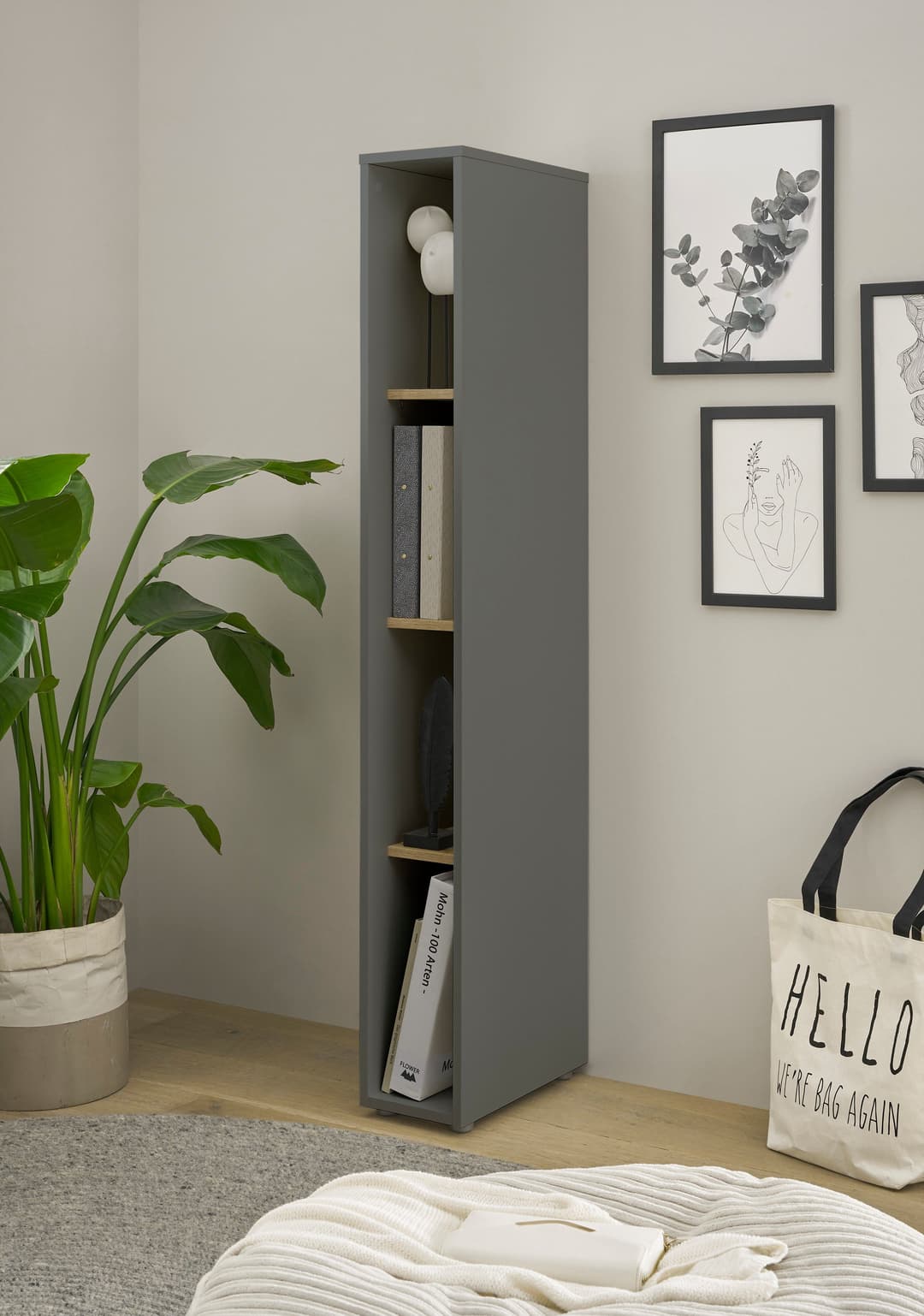 Home affaire Aktenregal CiTY/GiRON | Holztöne