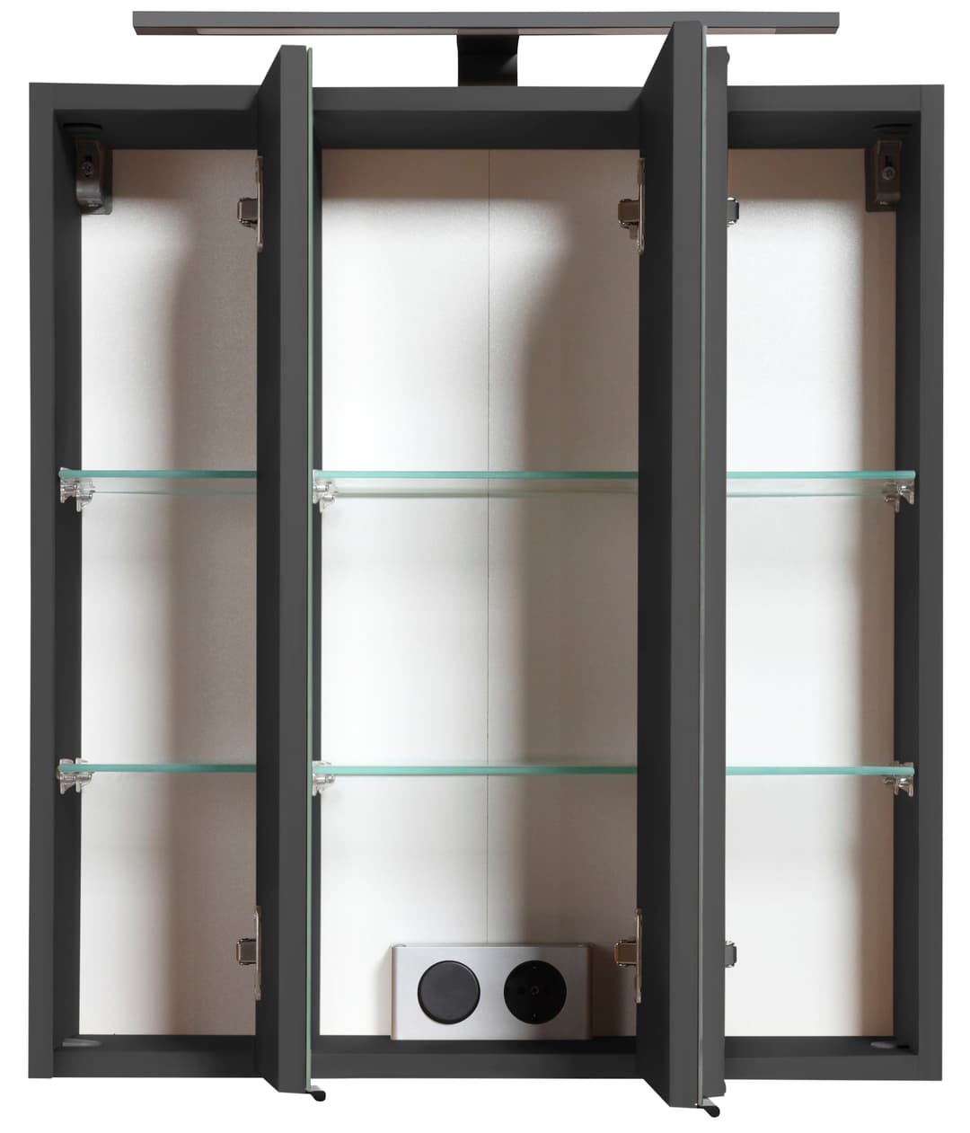 welltime Spiegelschrank Trento | Grau