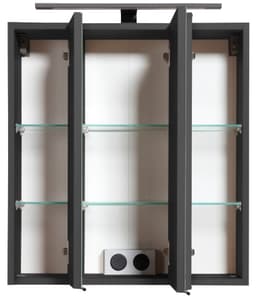 welltime Spiegelschrank Trento | Grau