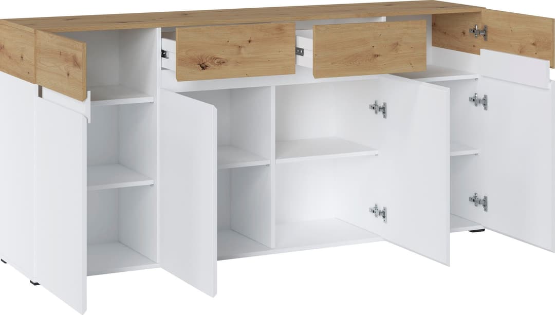 Home affaire Sideboard Rimini | Weiß