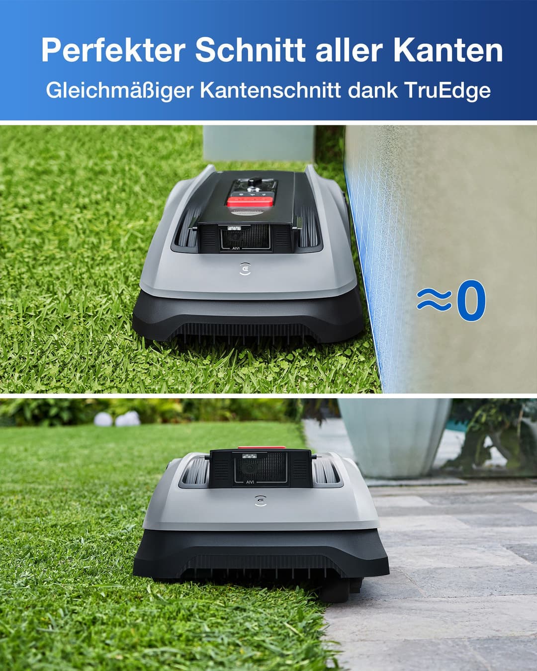 ECOVACS Rasenmähroboter GOAT O600 RTK | Grau