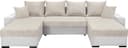 COLLECTION AB Wohnlandschaft Josy XL U-Form | Beige 2