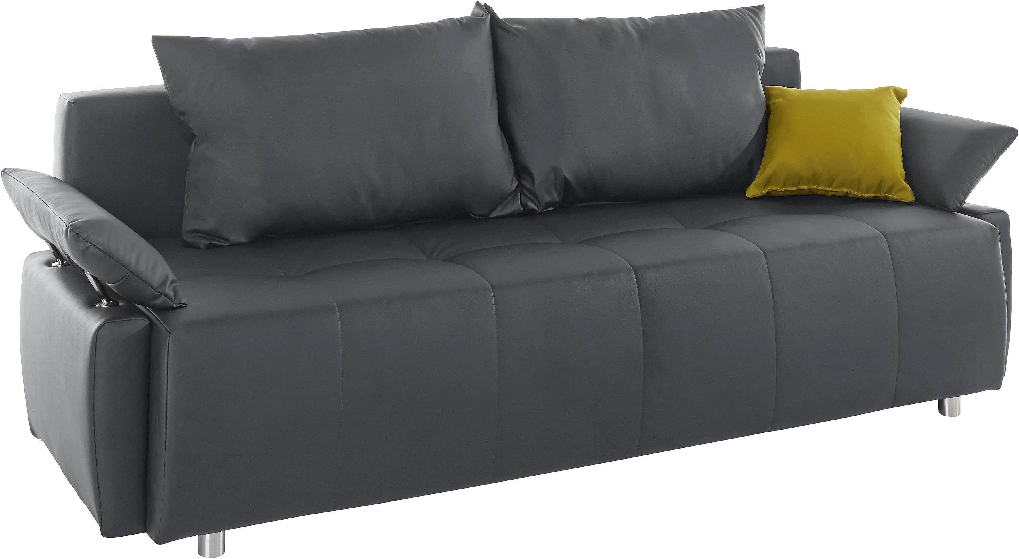 COLLECTION AB Schlafsofa Funtastic | Grau