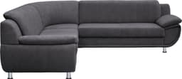 TRENDMANUFAKTUR Ecksofa Rondo | Grau