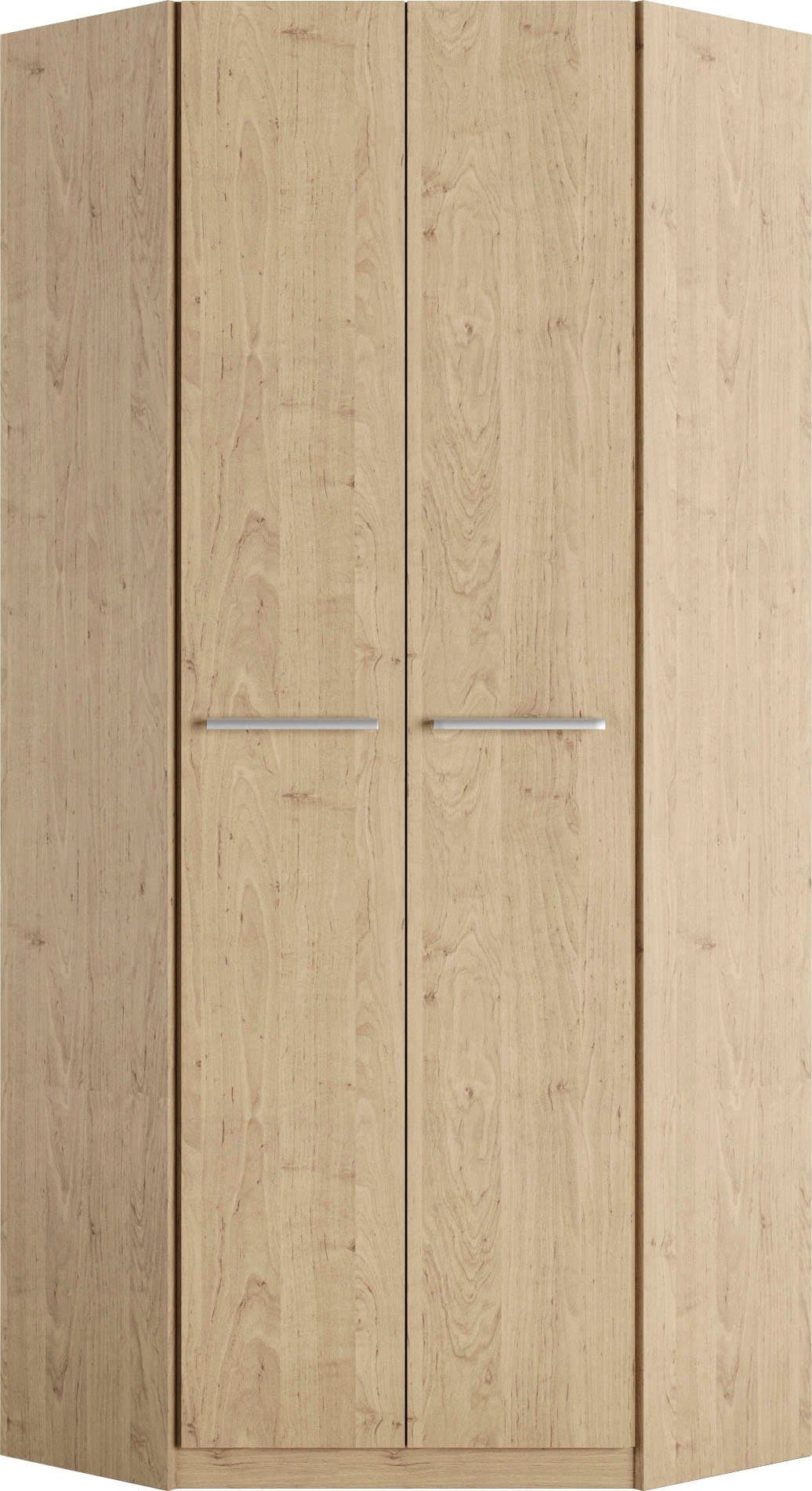 priess Eckkleiderschrank Barcelona | Holztöne