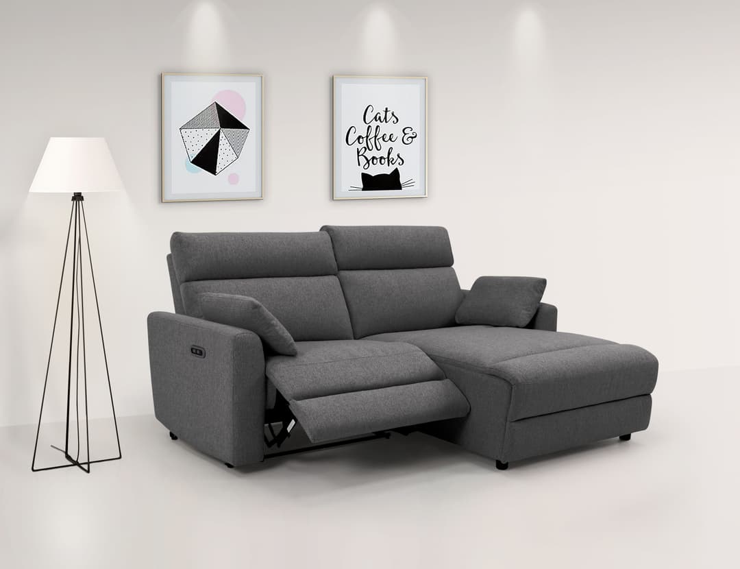 INOSIGN Ecksofa JENNA | Grau
