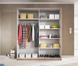 Home affaire Schiebetürenschrank Galaxy | Holztöne