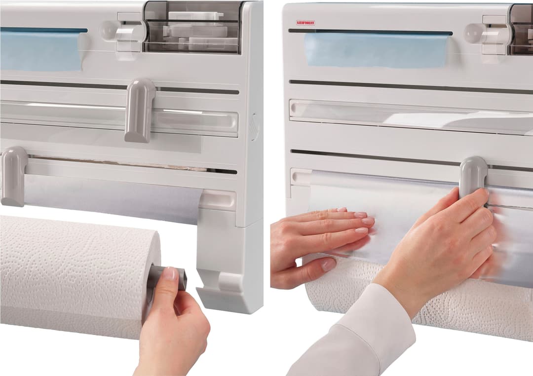 Leifheit Wandrollenhalter Parat Plus | Weiß