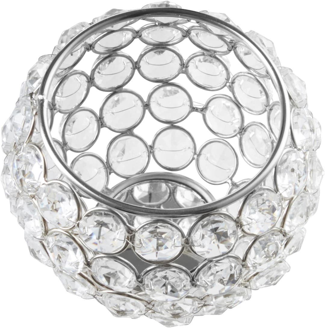 Home affaire Teelichthalter Kristall | Silber