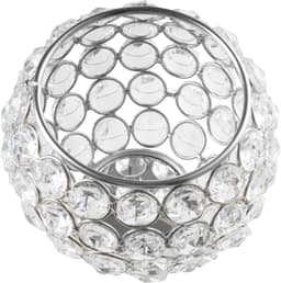 Home affaire Teelichthalter Kristall | Silber
