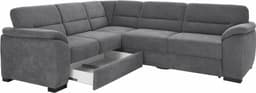 sit&more Ecksofa Montego L-Form | Grau