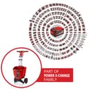 Einhell Streuwagen GE-SR 18/22 Li-Solo | Rot 5