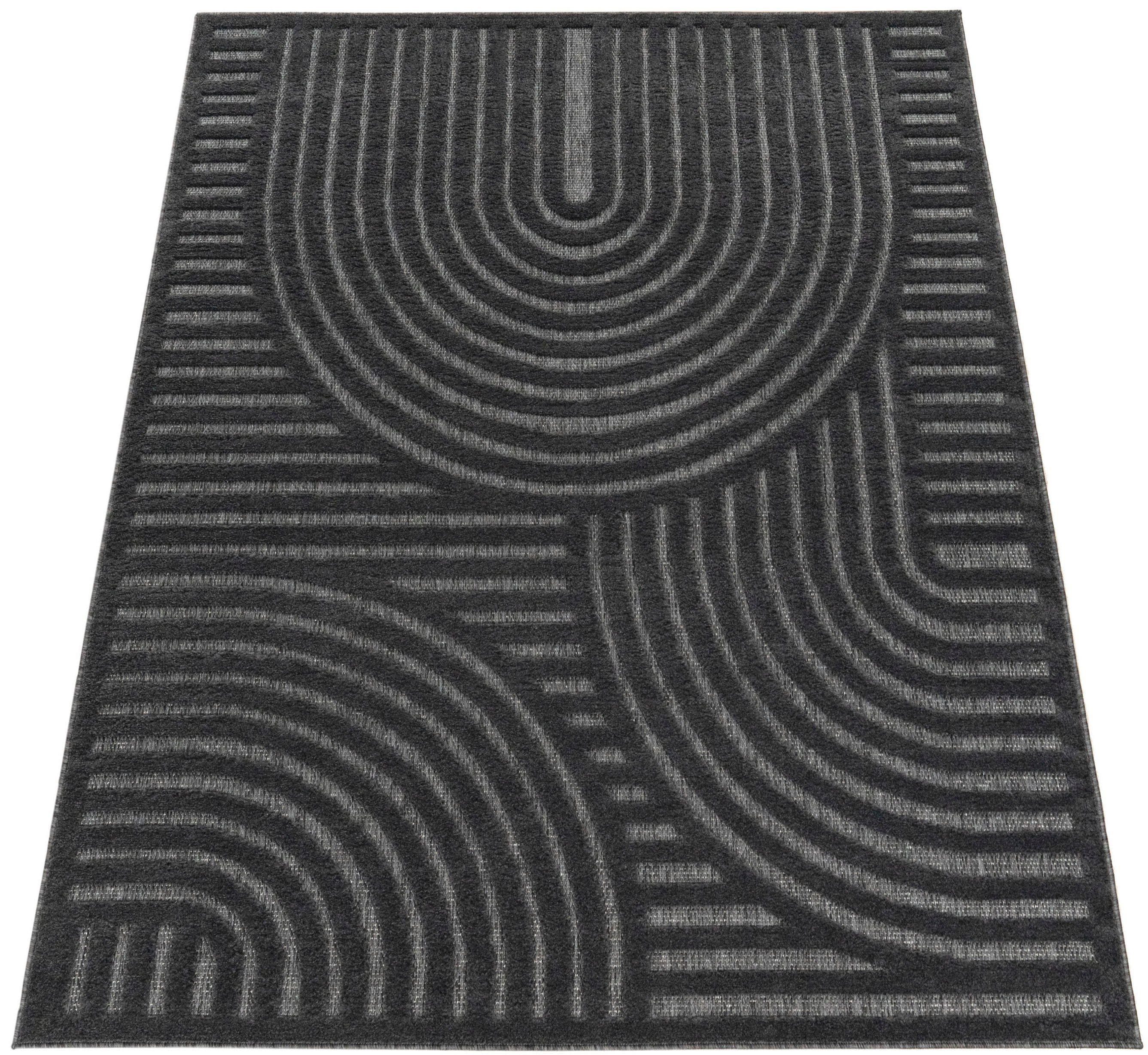 Paco Home Teppich Livorno 674 | Grau