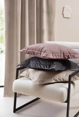 Dekokissen Samt Ladina | Beige