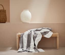 LeGer Home by Lena Gercke Strandtuch Lija | Grau