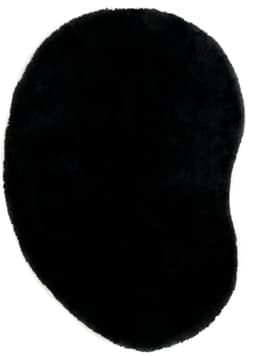 Bruno Banani Hochflor-Teppich Dana Bean shape | Schwarz