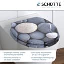 Schütte WC-Sitz GREY STONES | Mehrfarbig 2