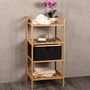 KESPER® Ablageregal Regal mit Korb | Holztöne 5