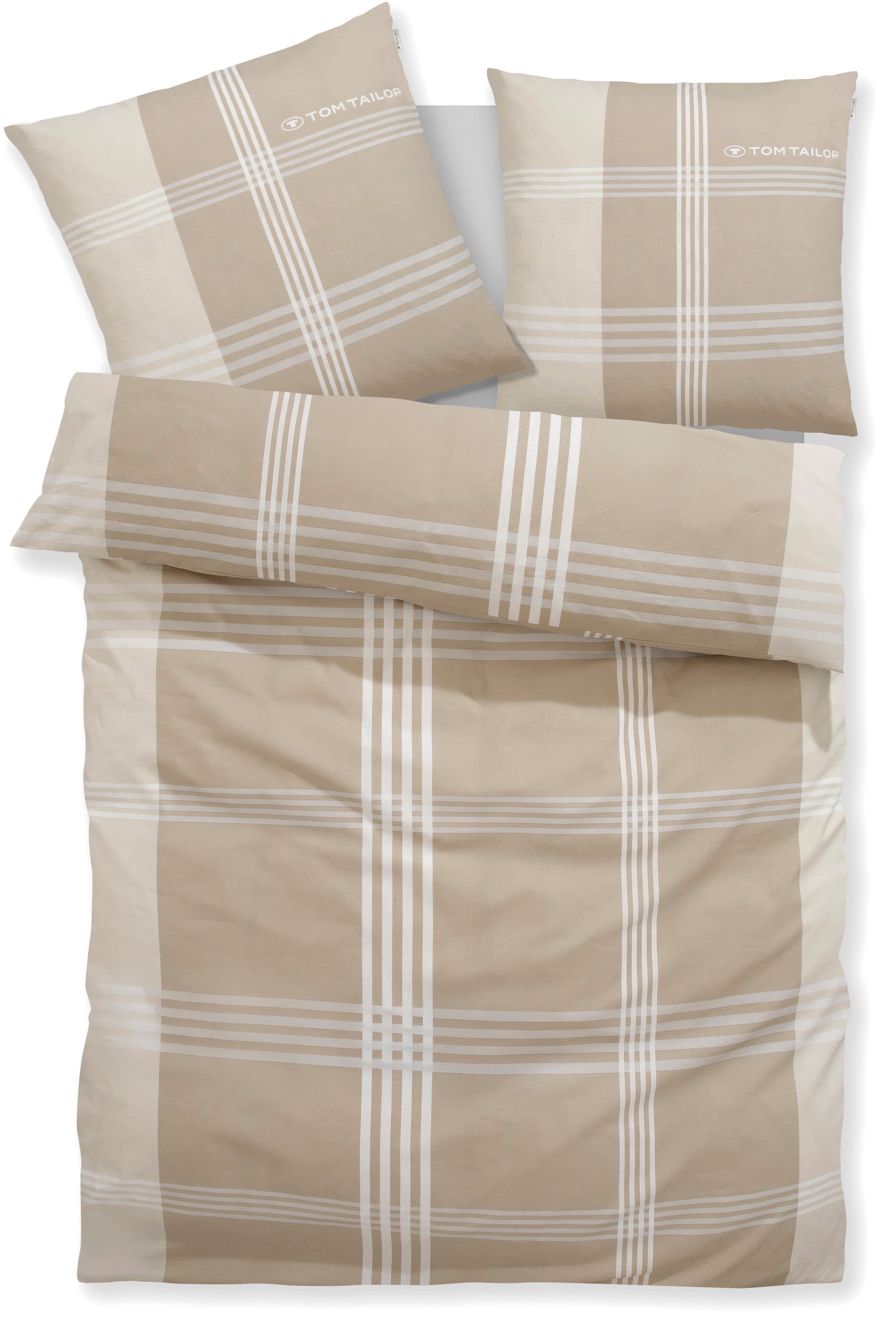TOM TAILOR HOME Bettwäsche Ole | Beige