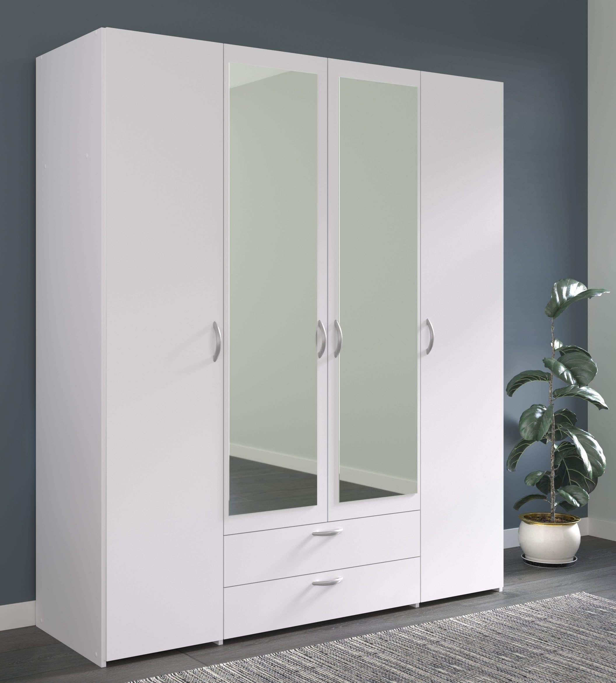 Parisot Kleiderschrank Daily | Weiß