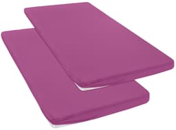 OTTO home Spannbettlaken Topper Basic | Lila
