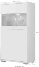OTTO home Highboard Piano Vitrine | Weiß 4