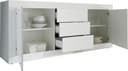 Home affaire Sideboard Basic | Weiß 3
