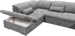 ED EXCITING DESIGN Wohnlandschaft Wayne | Grau