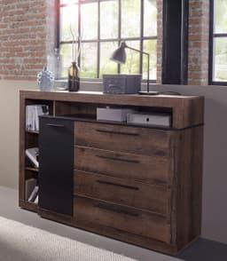 FORTE Kombikommode Bellevue | Holztöne