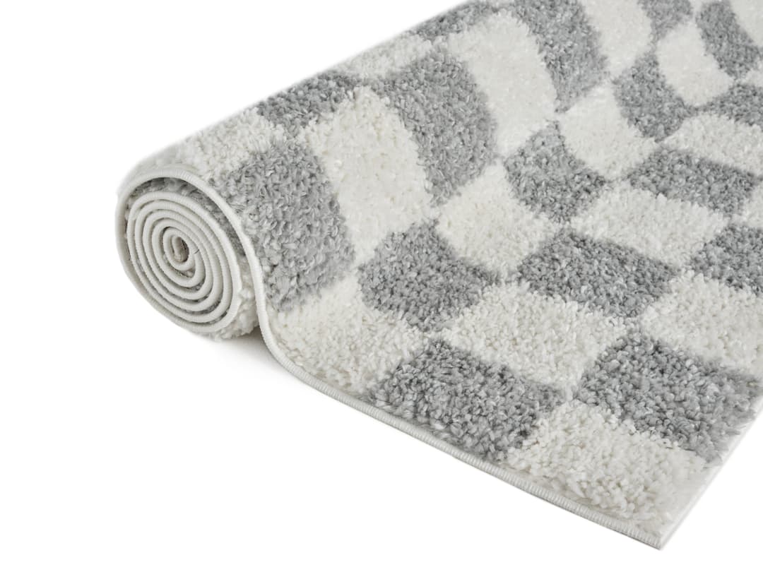 OTTO home Hochflor-Teppich Kiiki | Grau