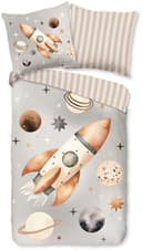 good morning Kinderbettwäsche Exploree | Grau