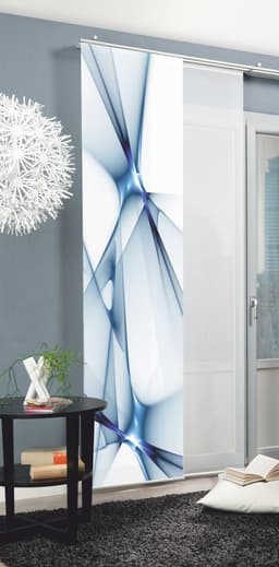 HOME WOHNIDEEN Schiebegardine FRANKLIN | Blau