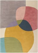 FLAIR RUGS Glow Wollteppich | Mehrfarbig
