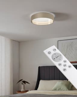 OTTO home LED Deckenleuchte Merryn | Beige