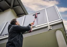 Einhell Teleskopstiel Teleskopstangenset BRILLIANTO | Mehrfarbig