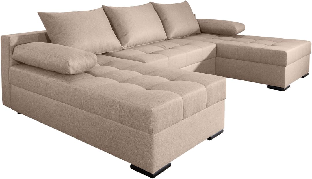 COLLECTION AB Wohnlandschaft Josy U-Form | Beige