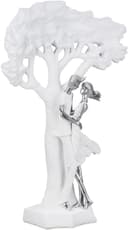 Casablanca by Gilde Dekofigur Skulptur Paar | Weiß 3