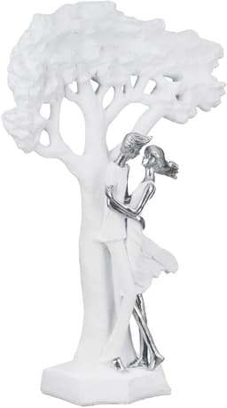 Casablanca by Gilde Dekofigur Skulptur Paar | Weiß