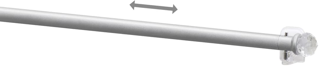 Good Life Vitragenstange Crystal | Silber