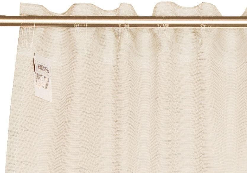 SCHÖNER WOHNEN-Kollektion Vorhang Meshwork | Beige