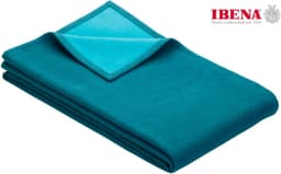 Wohndecke Cotton Pur | Türkis