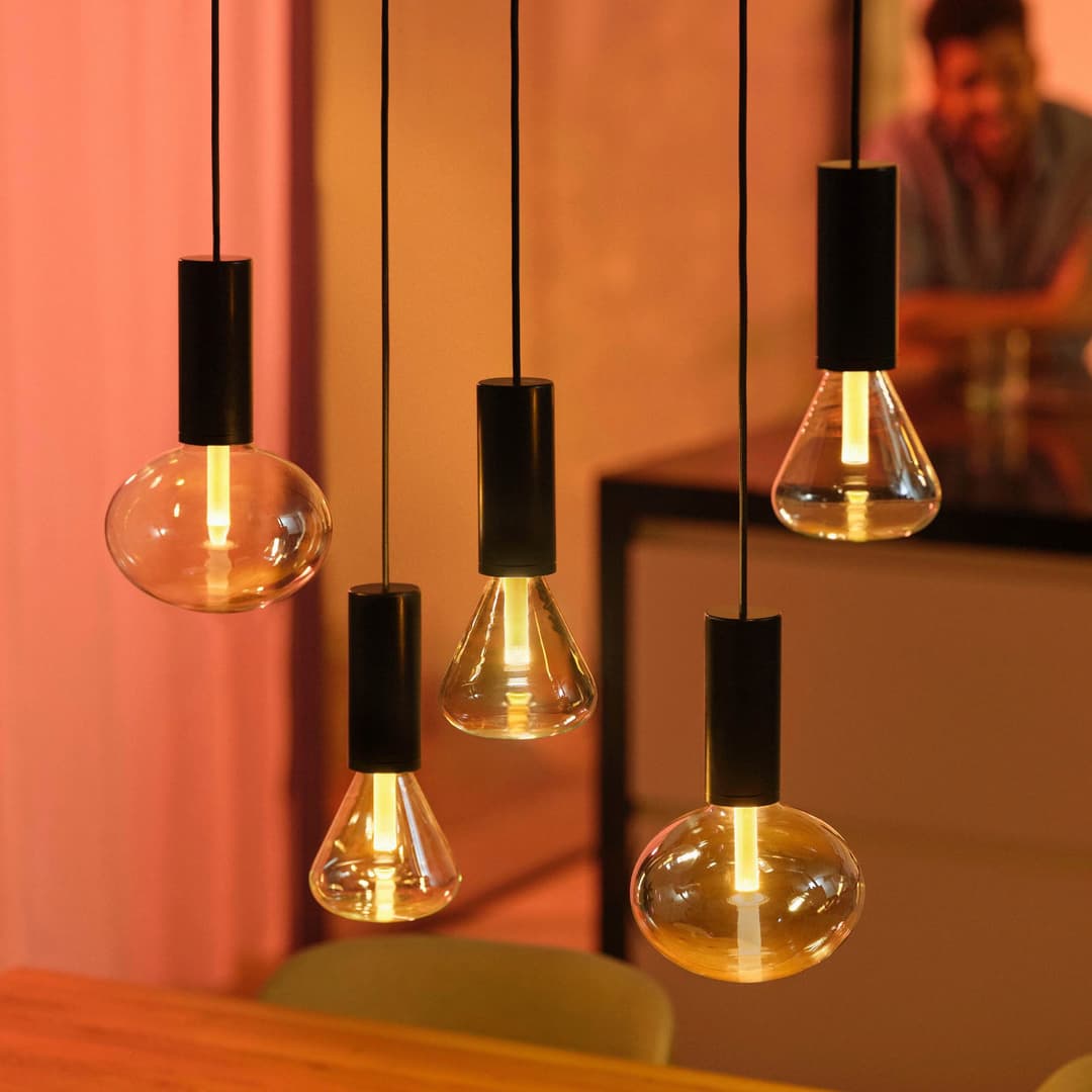 Philips Hue Lightguide Globe G95 | Schwarz