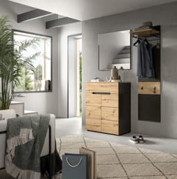 Home affaire Garderobenpaneel REHAT | Grau