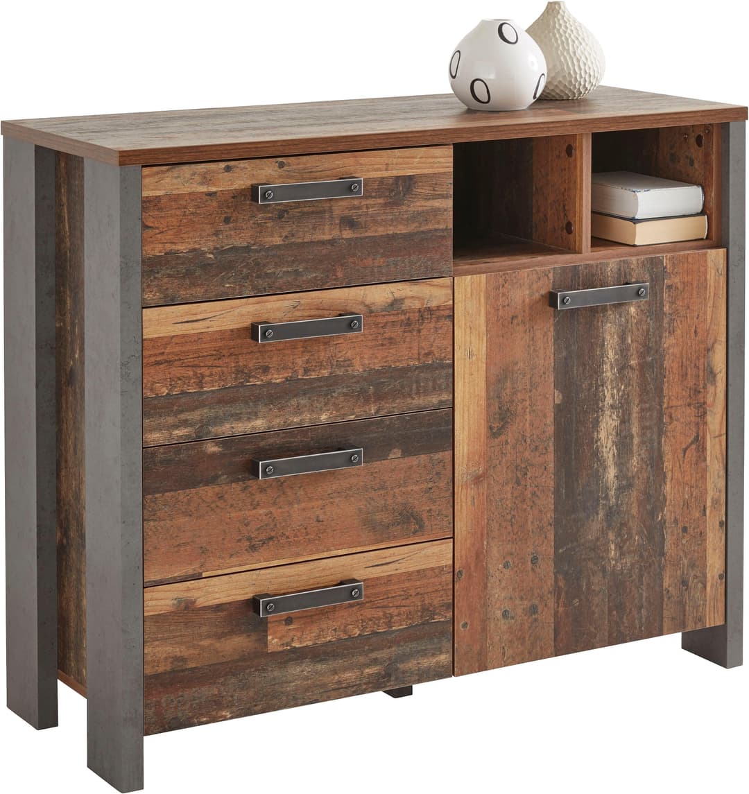 FORTE Kommode Clif | Holztöne