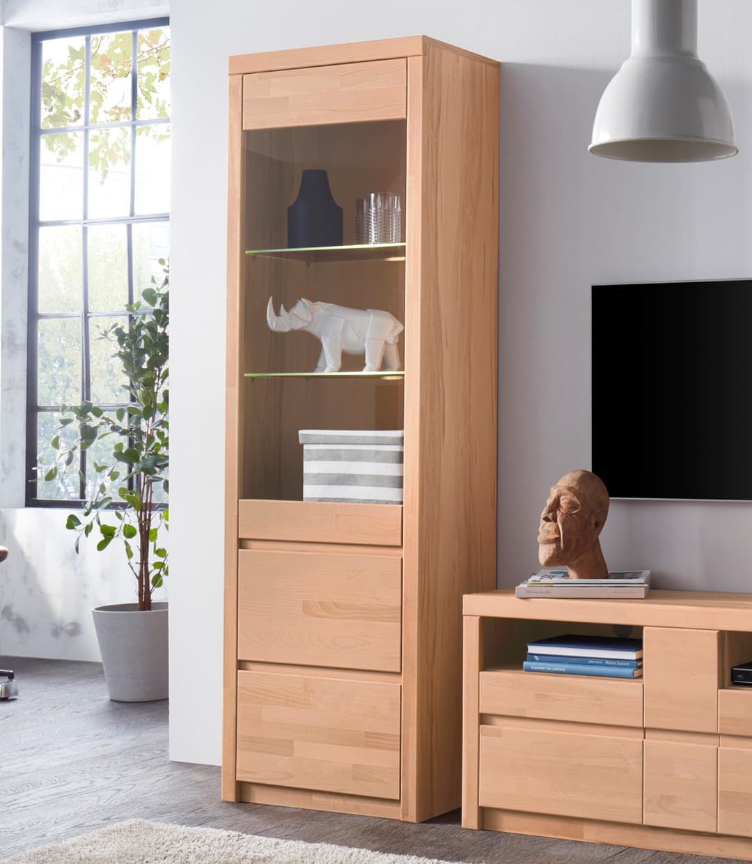 OTTO home Vitrine SILKEBORG75 | Holztöne