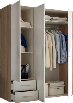 Schlafkontor Kleiderschrank Valencia | Holztöne